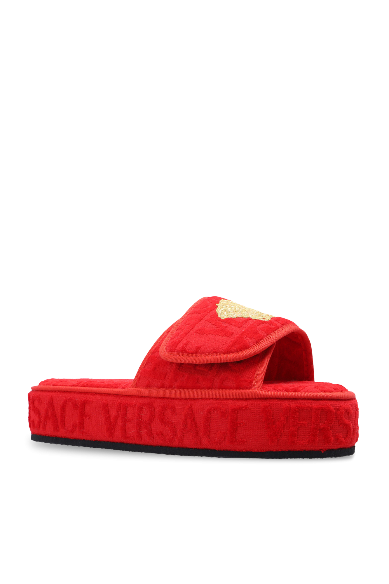 Red Medusa head slides Versace Home - Vitkac AS
